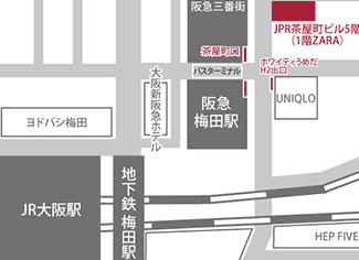 大阪医院　地図